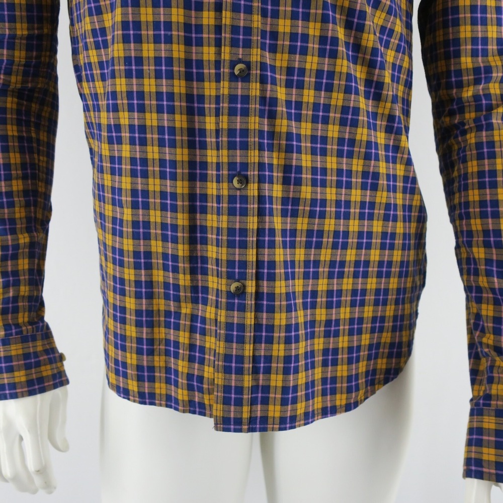 Scotch & Soda Long Sleeve Button Up Shirt Mens Small Regular Fit 100% Cotton - Picture 4 of 11
